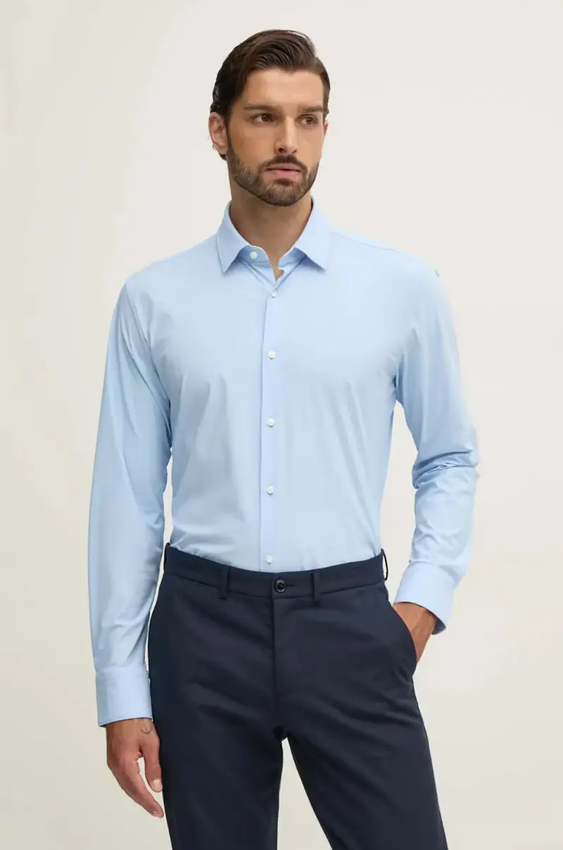 camicia uomo colore blu 50503554