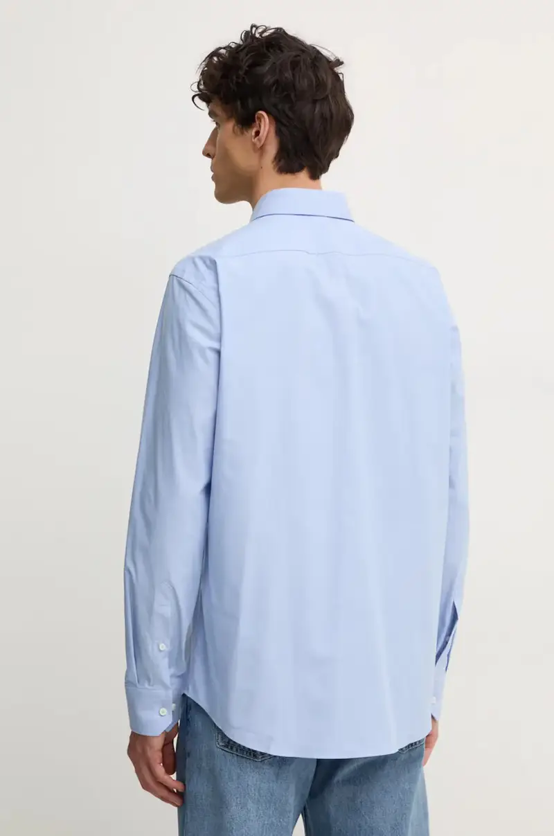 camicia uomo colore blu 50527242 miniatura 3