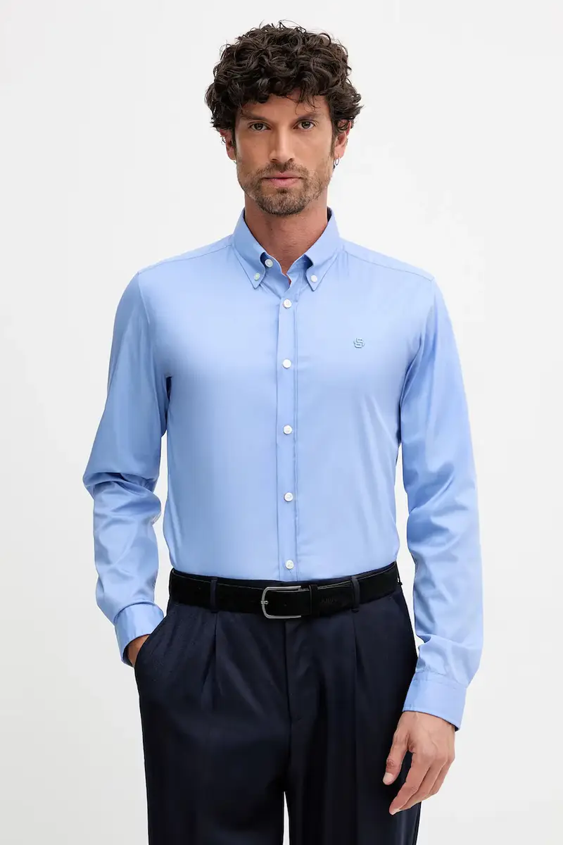 camicia uomo colore blu 50545234