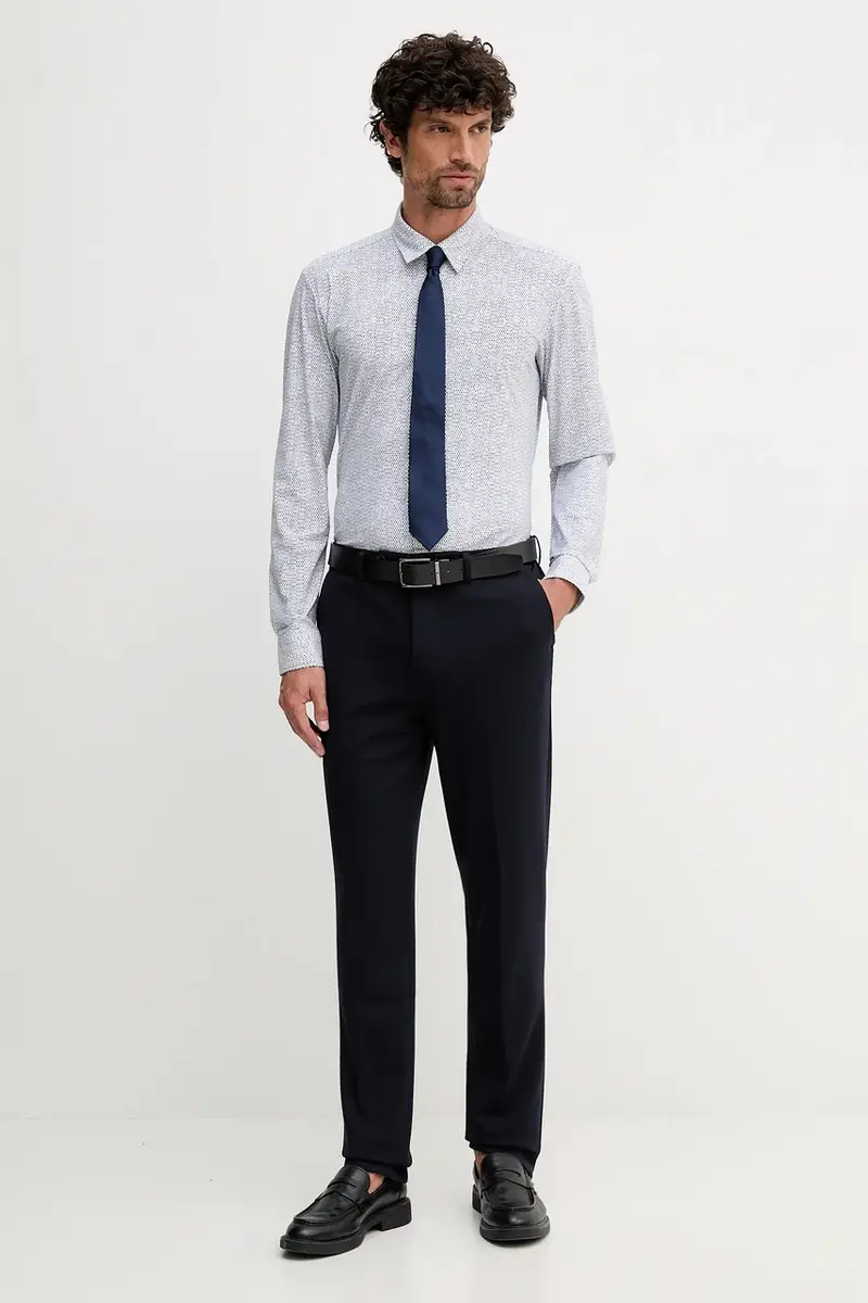 camicia uomo colore blu 50545269 miniatura 2