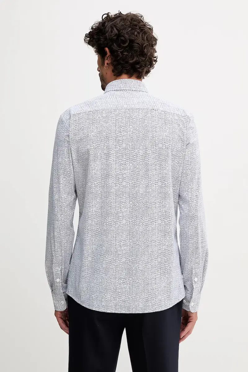 camicia uomo colore blu 50545269 miniatura 3