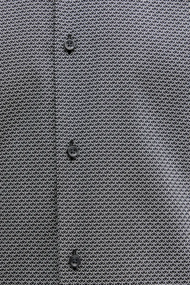 camicia uomo colore nero 50551363 miniatura 5