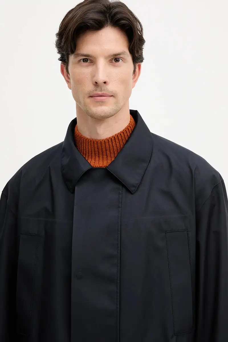 cappotto BECKHAM X BOSS colore nero 50553094 miniatura 4