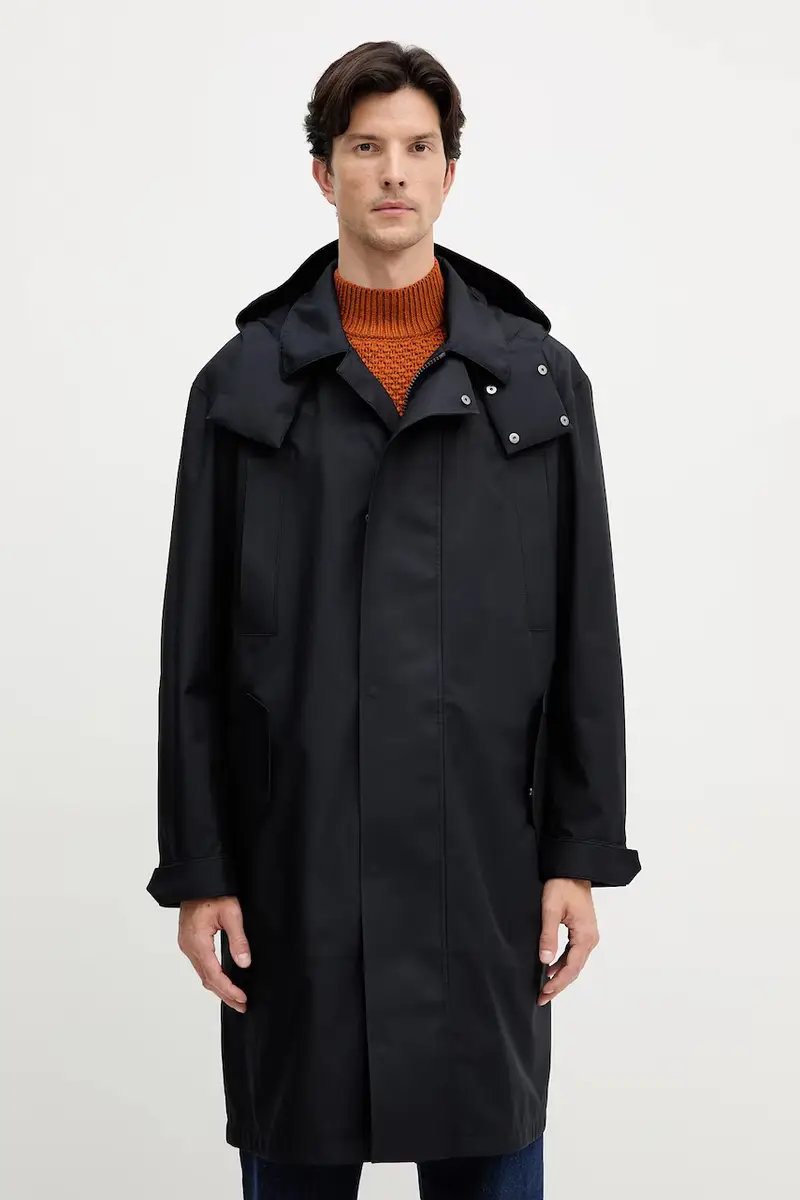 cappotto BECKHAM X BOSS colore nero 50553094