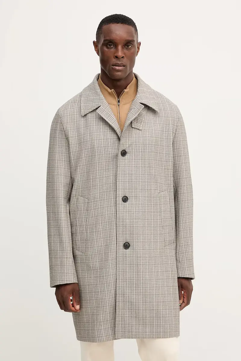 cappotto colore beige 50546039 miniatura 4