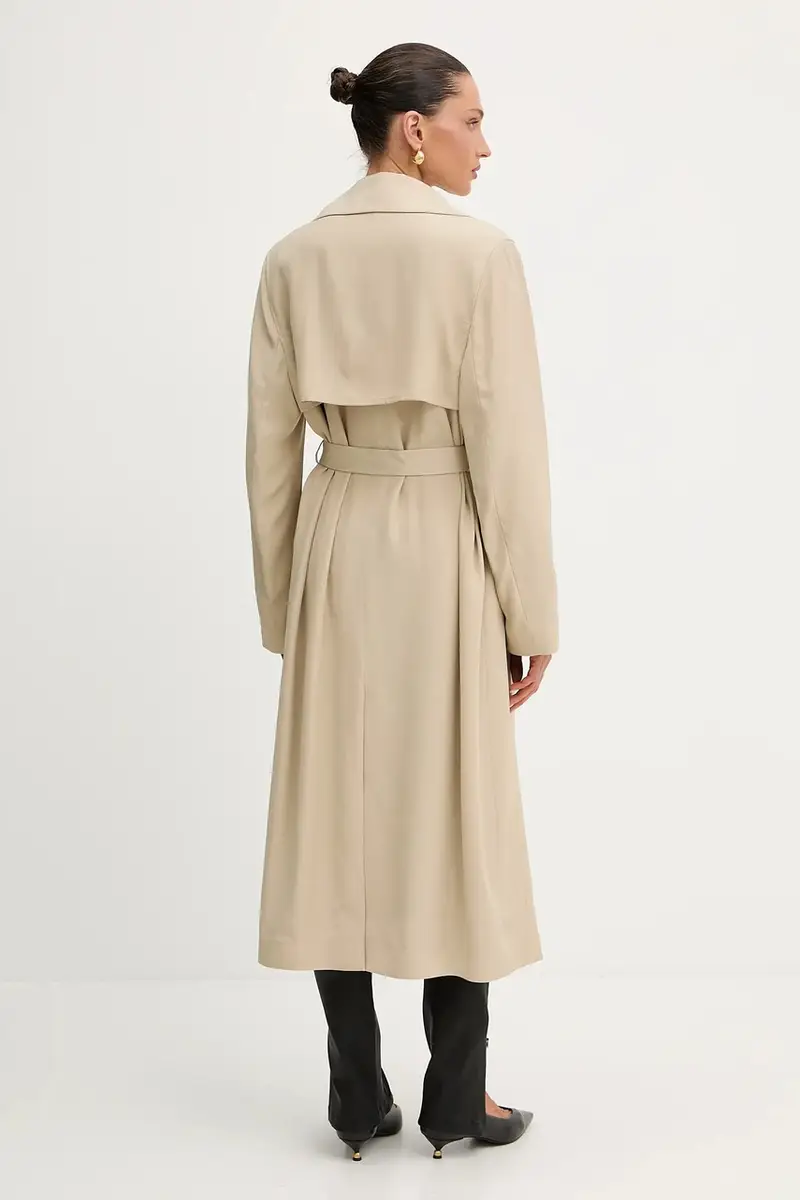 cappotto donna colore beige 50541507 miniatura 3