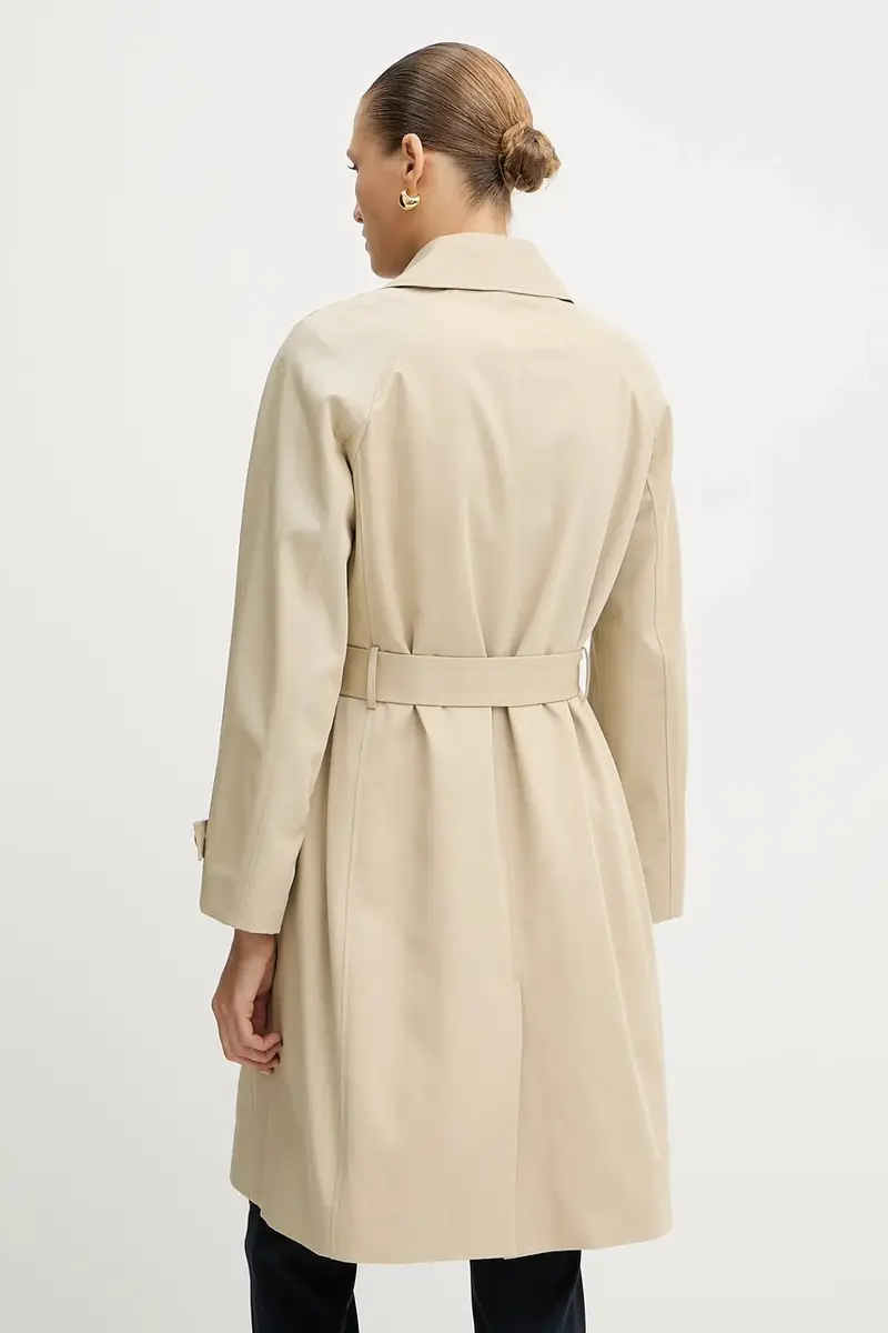 cappotto donna colore beige 50543189 miniatura 3