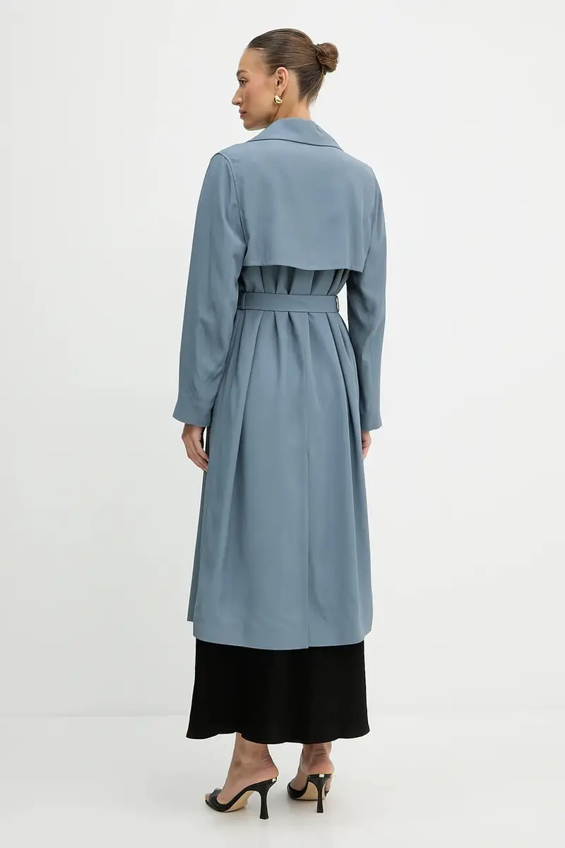 cappotto donna colore blu 50541507 miniatura 3