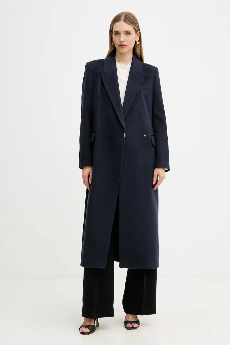 cappotto in cashemire Callafy colore blu navy 50548726 miniatura 2