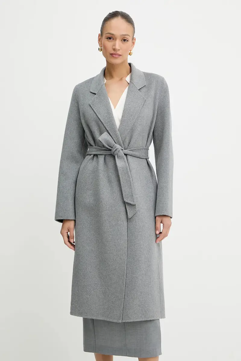 cappotto in lana donna colore grigio 50541513