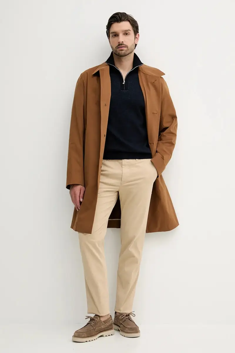 cappotto uomo colore marrone 50545771 miniatura 2