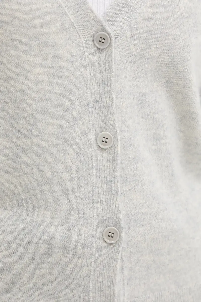 Boss Cardigan Donna Grigio 3770453 miniatura 5