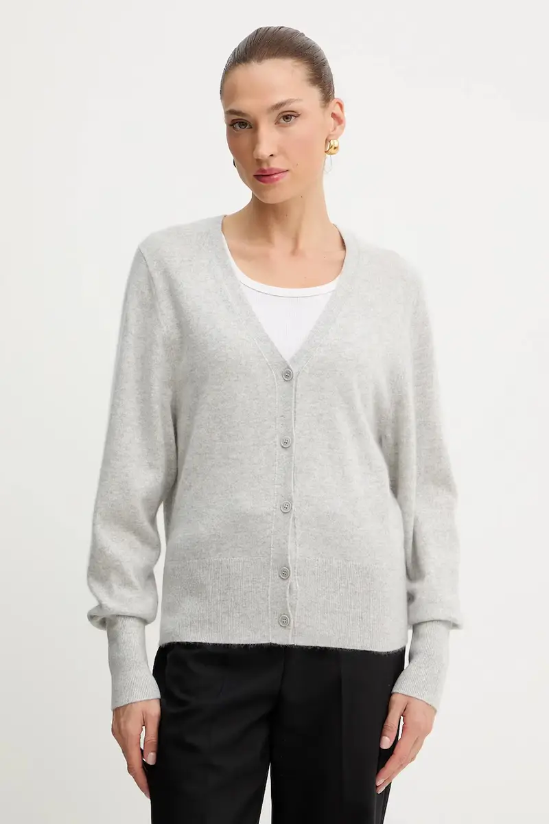 Boss Cardigan Donna Grigio 3770453