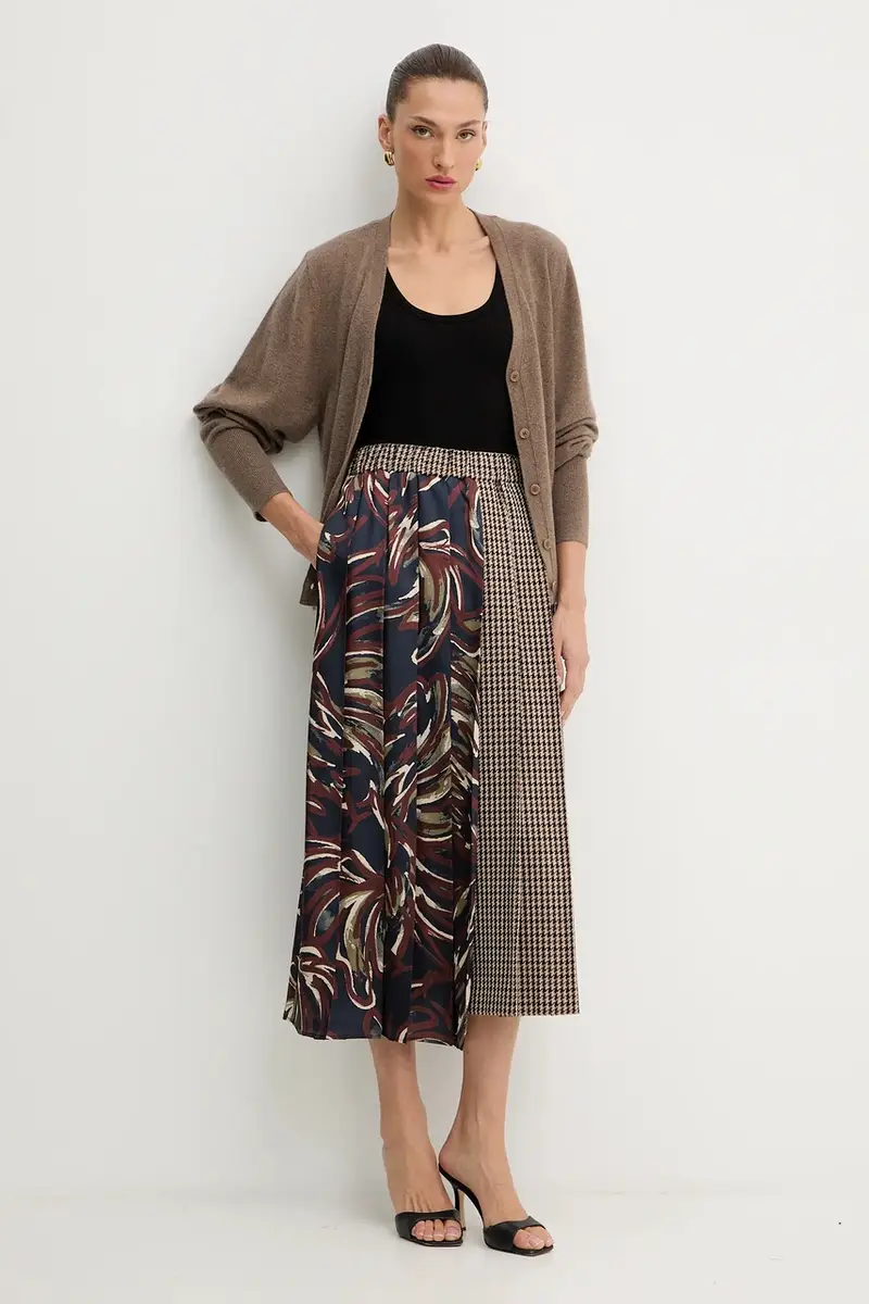 Boss Cardigan Donna Marrone 3772311 miniatura 2