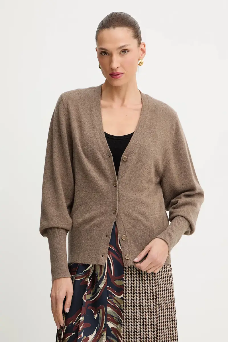 Boss Cardigan Donna Marrone 3772311