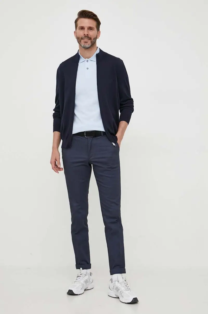 Boss Cardigan Blu 3133071 miniatura 2