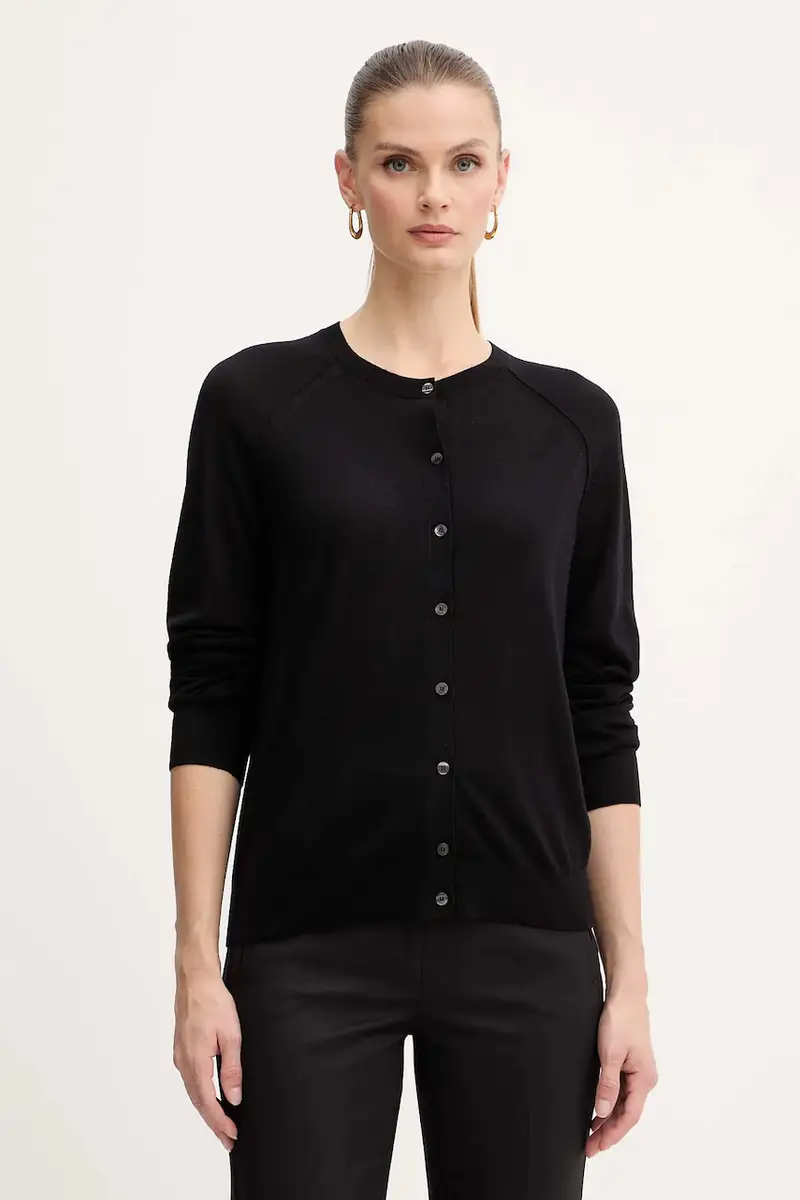Boss Cardigan Donna Nero 3648371