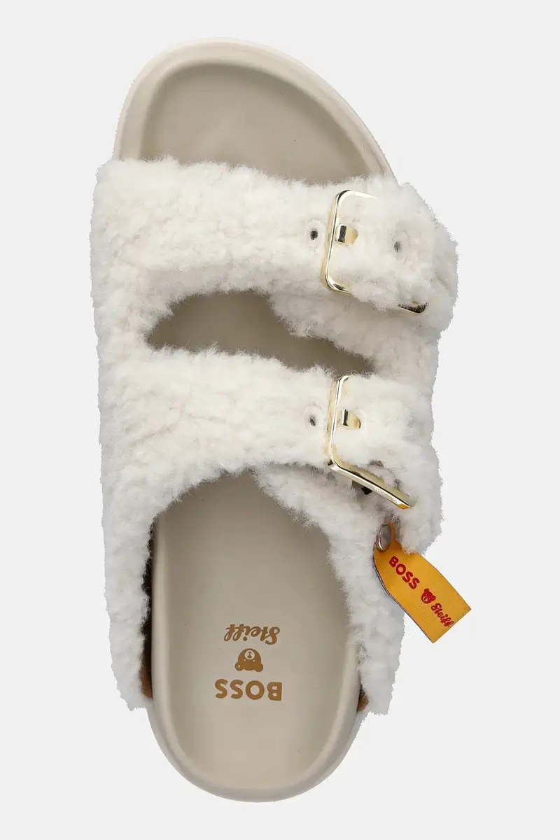 ciabatte slide Freyah donna colore beige 50554421 miniatura 4