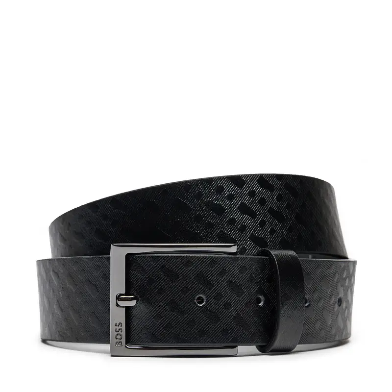 Cintura da uomo Boss Barn 50524047 Nero