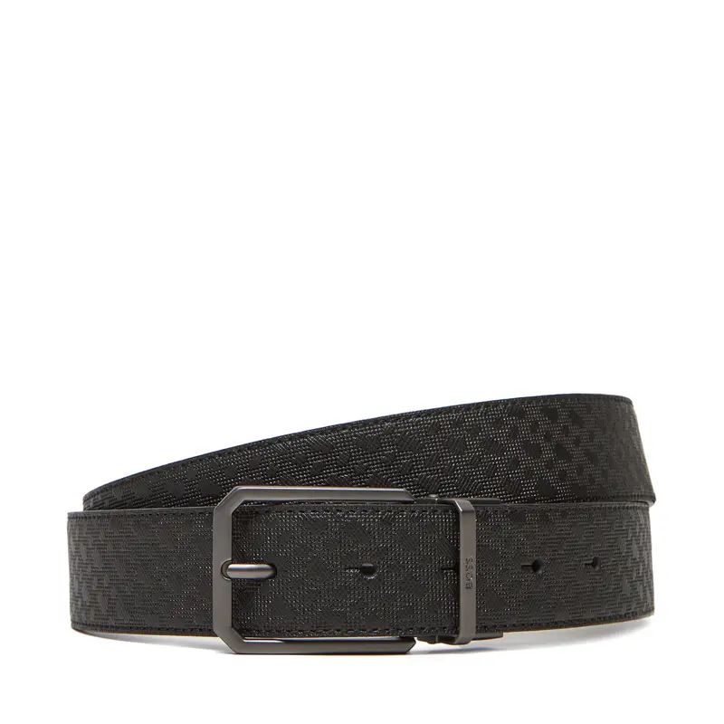 Cintura da uomo BOSS Giferson 50548470 Nero