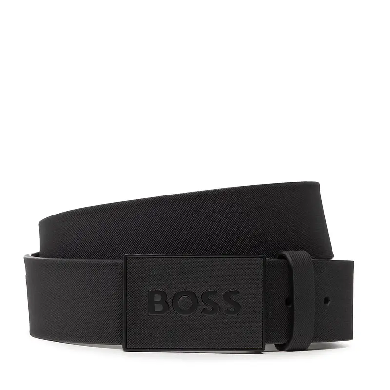 Cintura da uomo Boss Icon-S1 50471333 Nero
