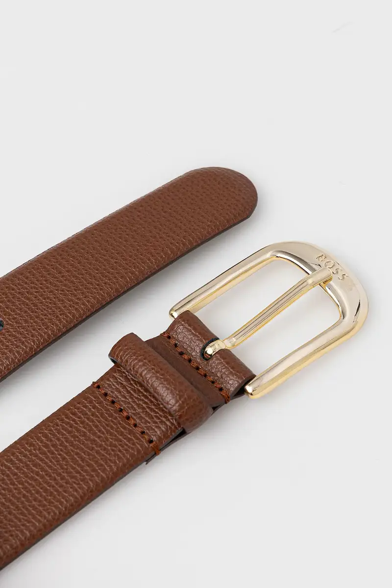 cintura in pelle donna colore beige 50480651 Marrone miniatura 2