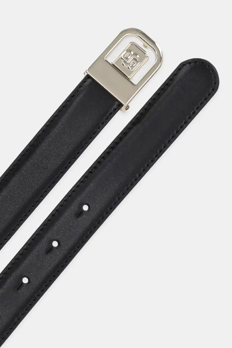 cintura in pelle donna colore nero 50548522 miniatura 3