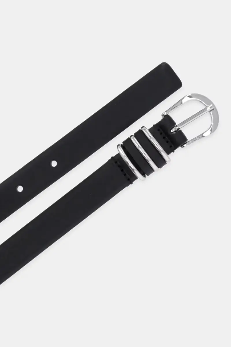 cintura in pelle donna colore nero 50548534 miniatura 2