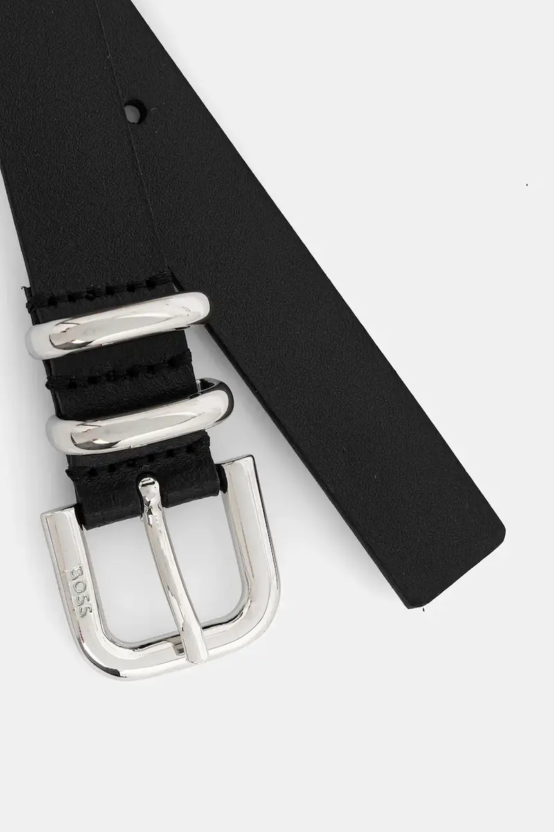 cintura in pelle donna colore nero 50553372 miniatura 2