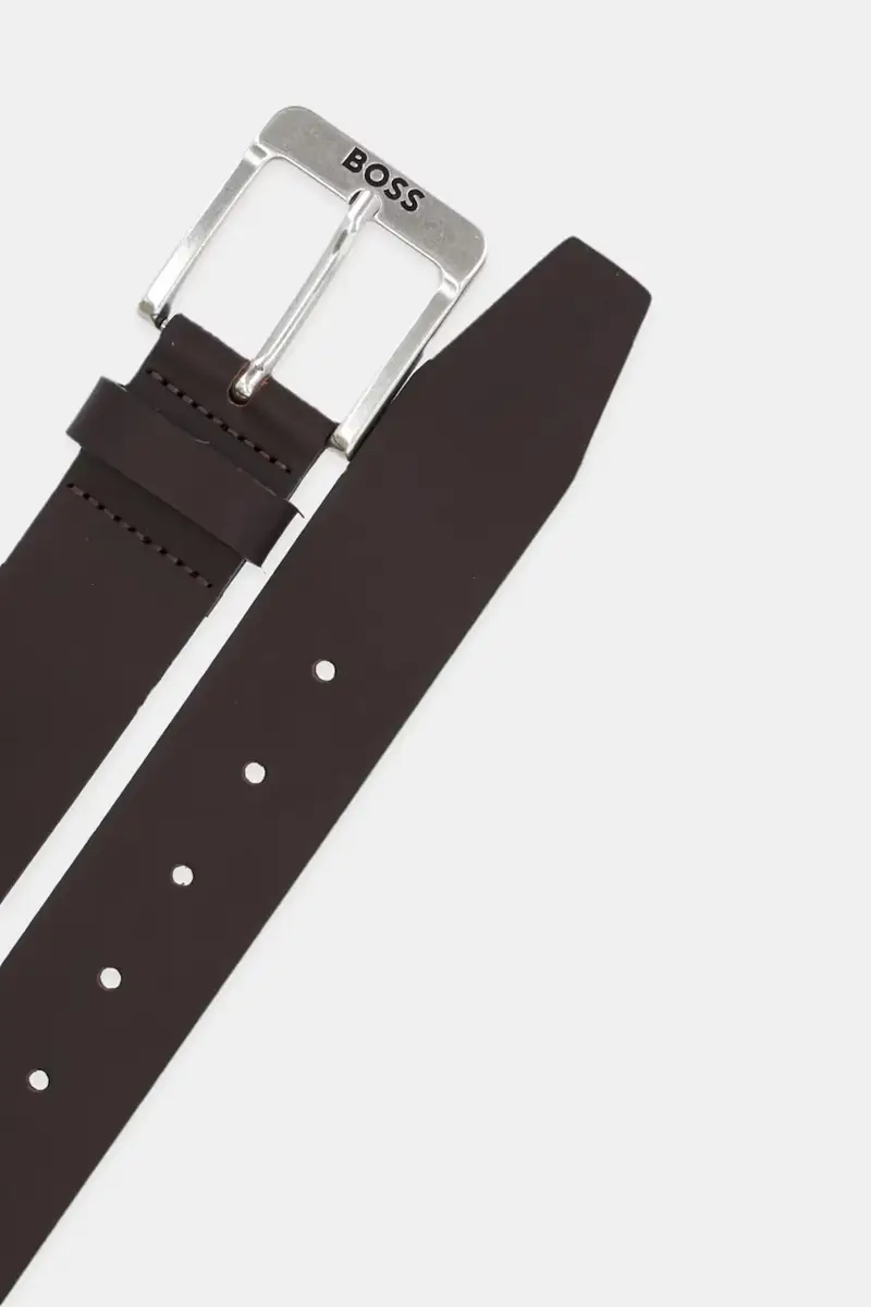 cintura in pelle uomo colore marrone 50512795 miniatura 2