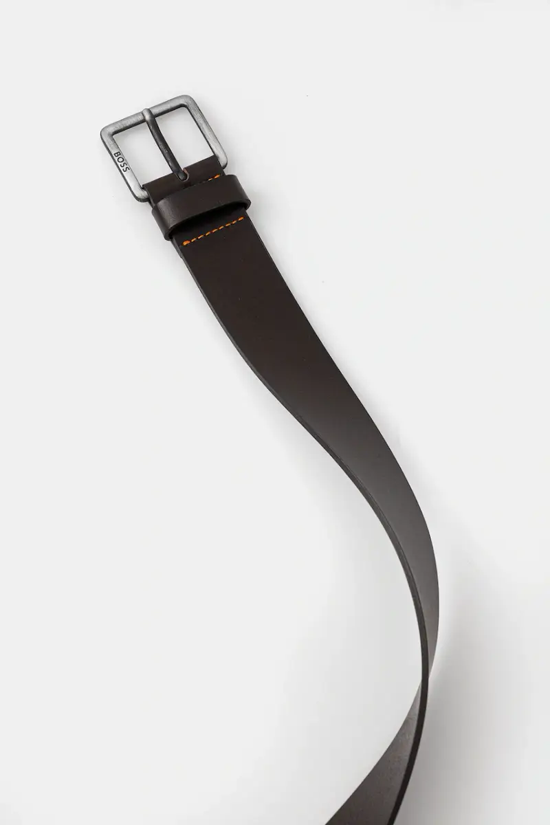 cintura in pelle uomo colore marrone 50541165 miniatura 2