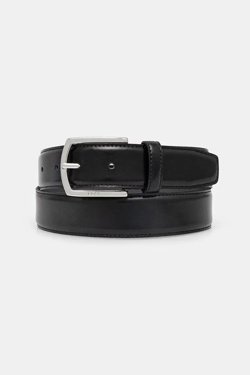 cintura in pelle uomo colore nero 50529626