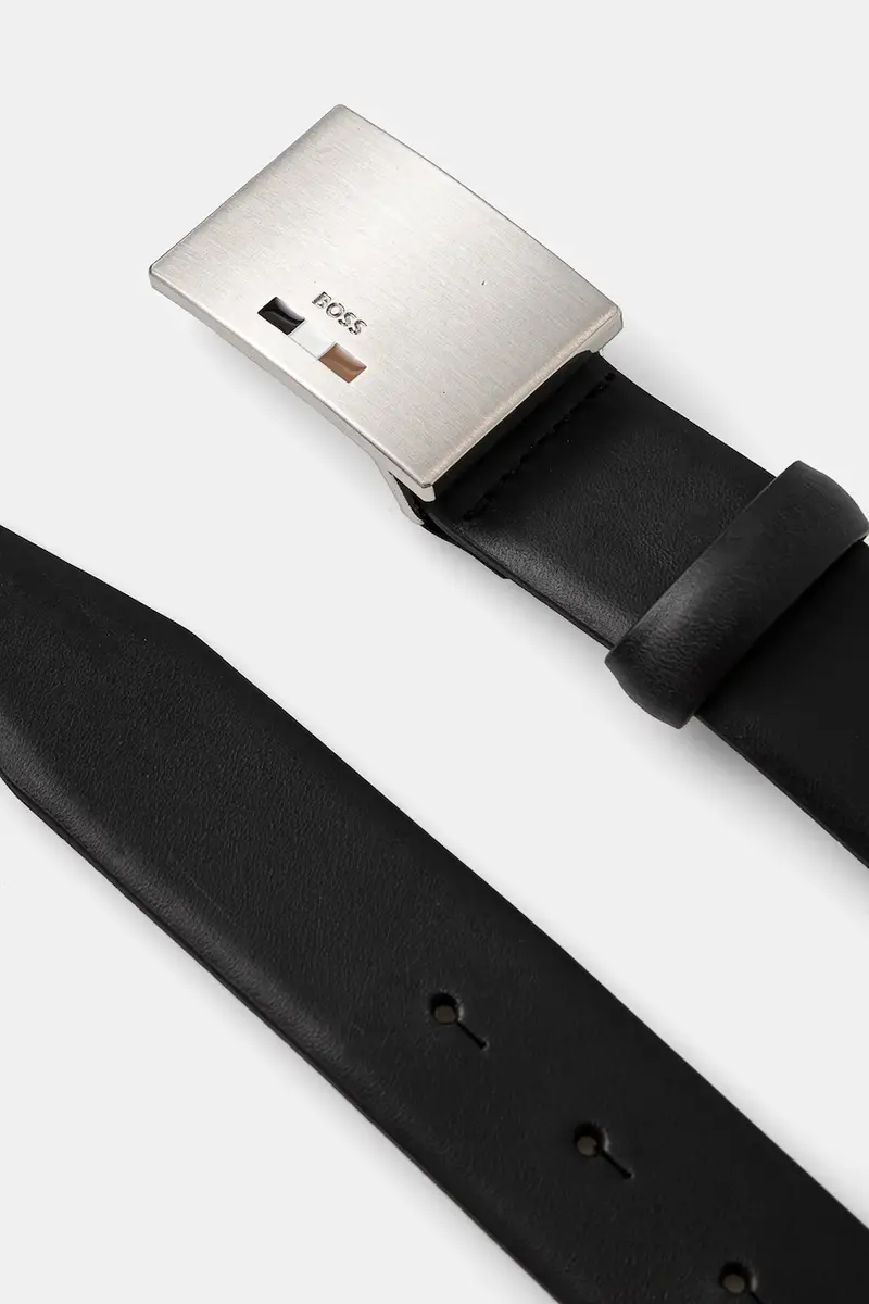 cintura in pelle uomo colore nero 50537467 miniatura 2