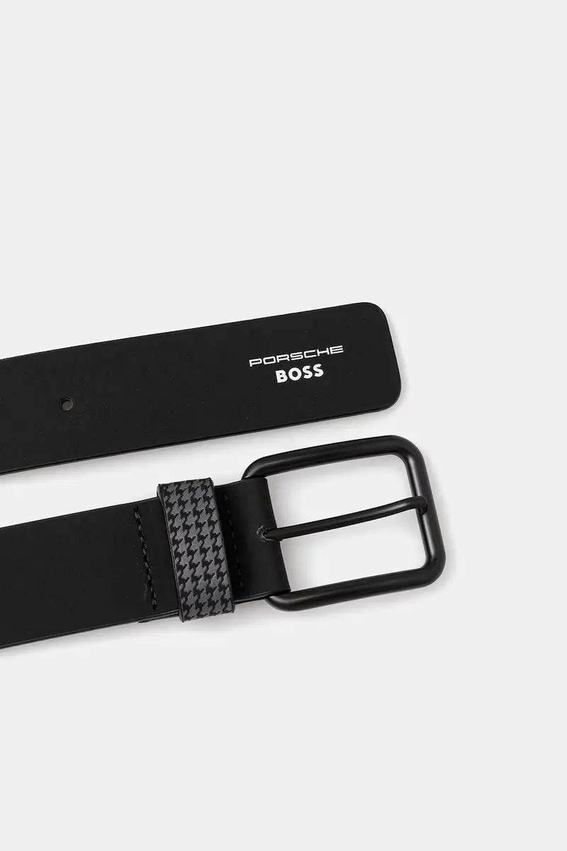 cintura in pelle uomo colore nero 50548406 miniatura 2