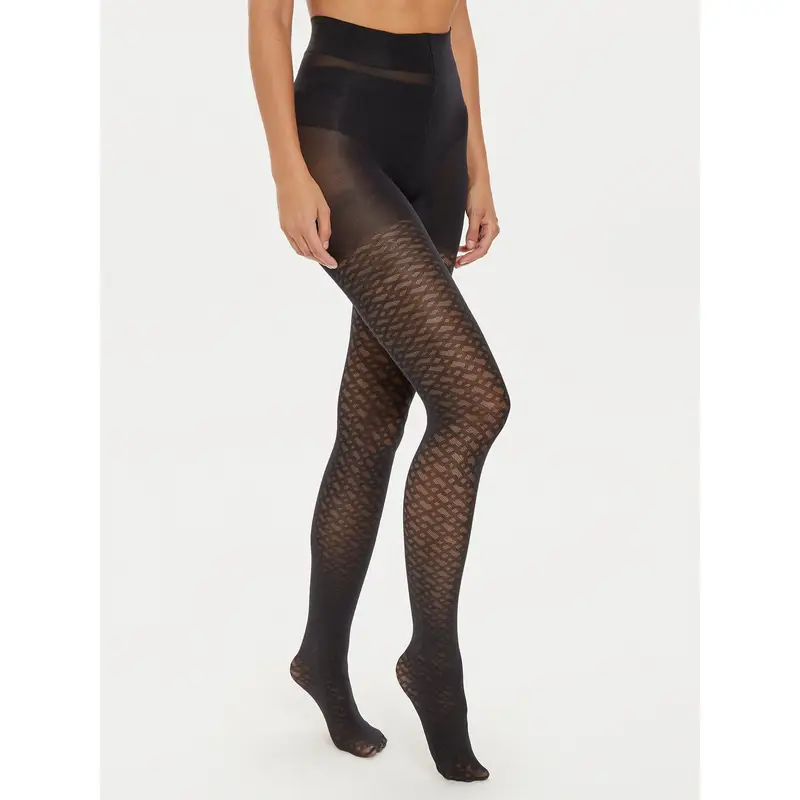 Collant da donna Boss Th Monogram Pa W 50524416 Nero