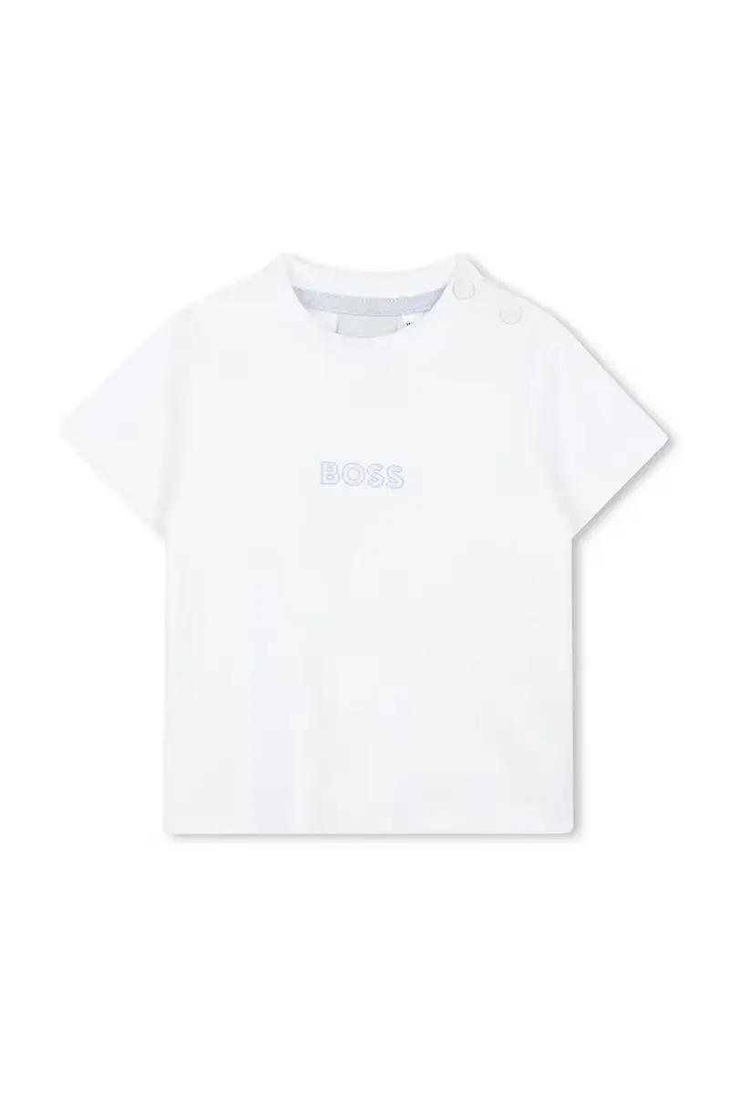 completo in cotone neonato/a colore bianco J52278 miniatura 3