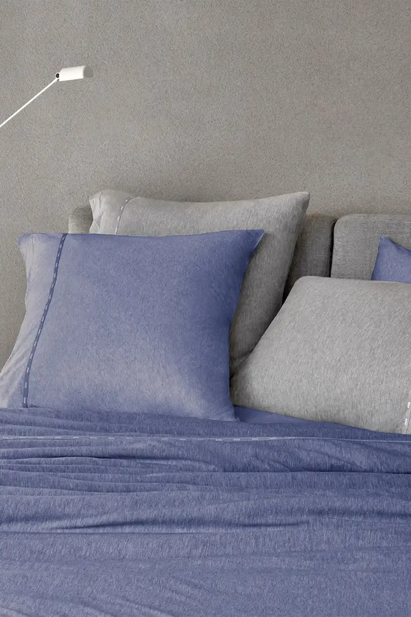 copripiumino con cotone BOSS-SEN Marina 140 x 200 cm colore blu miniatura 2