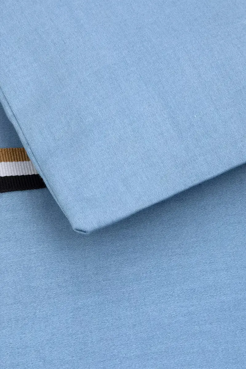 copripiumino in cotone BLINEA Horizon 200 x 200 cm Blu miniatura 2