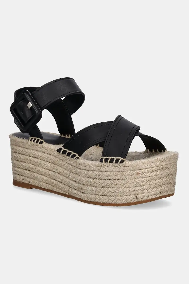 espadrillas in pelle Machica colore nero 50542356