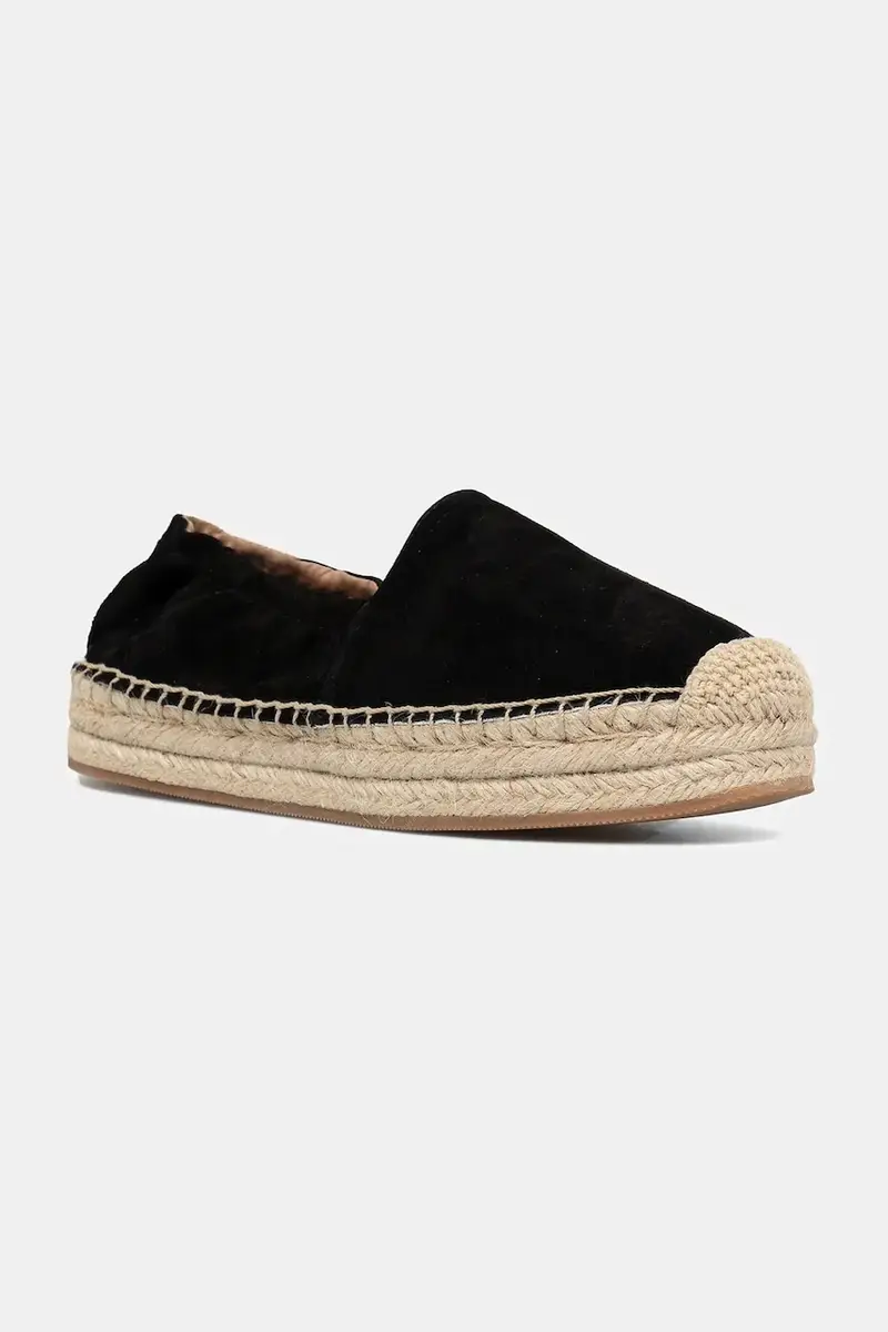 espadrillas in pelle Madeira colore nero 50542344
