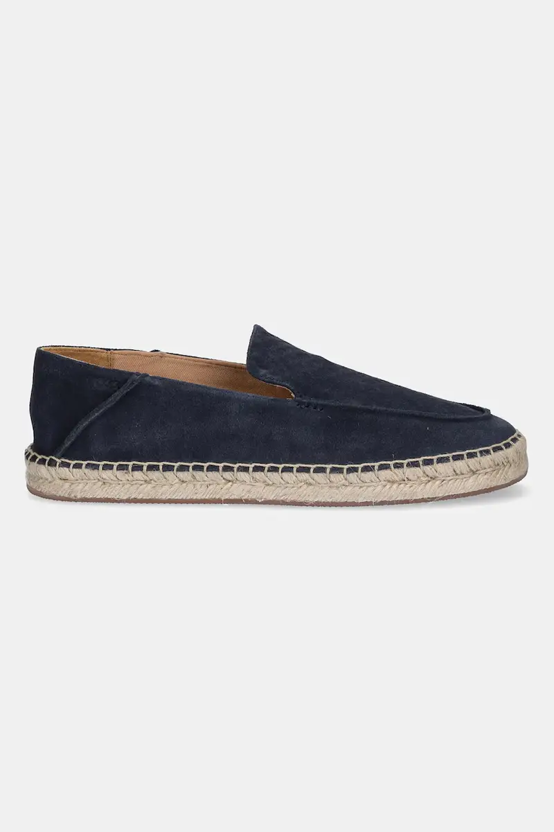 espadrillas in pelle scamosciata Madeira colore blu navy 50541781 miniatura 2