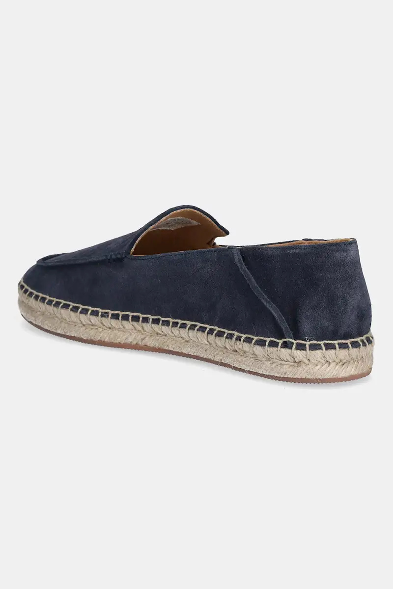 espadrillas in pelle scamosciata Madeira colore blu navy 50541781 miniatura 3