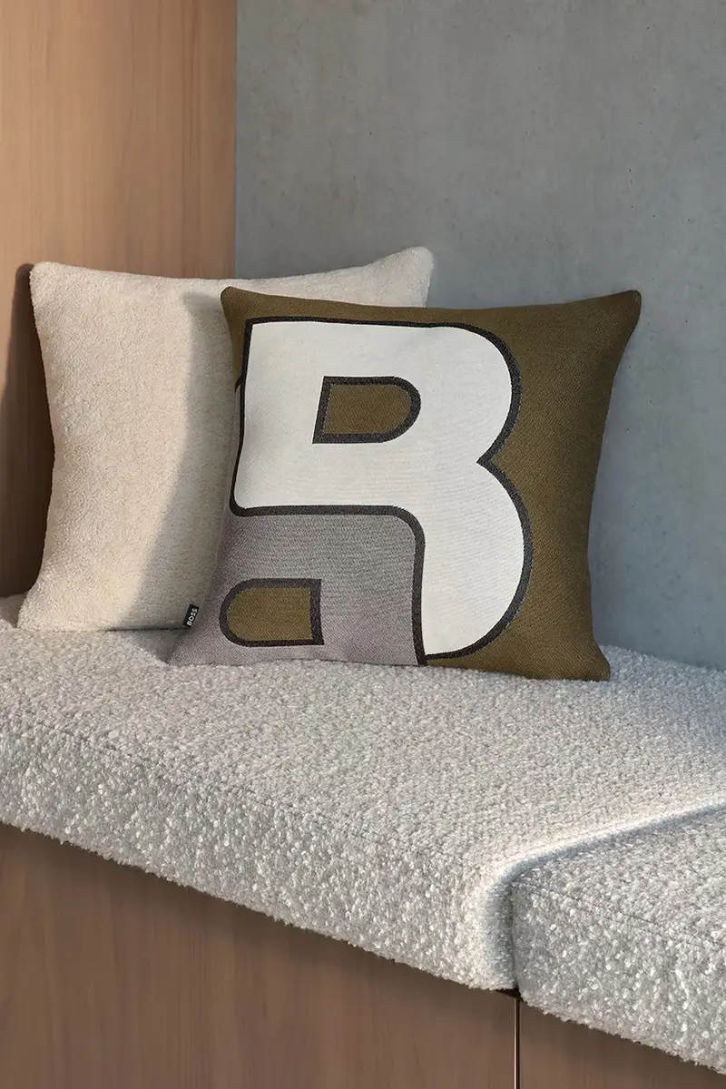 federa decorativa per cuscino NORTE 45 x 45 cm Beige miniatura 3