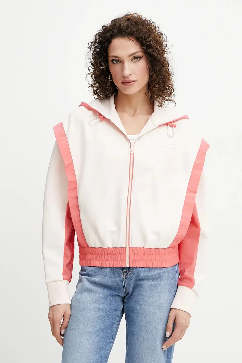 felpa donna colore rosa con cappuccio 50541327