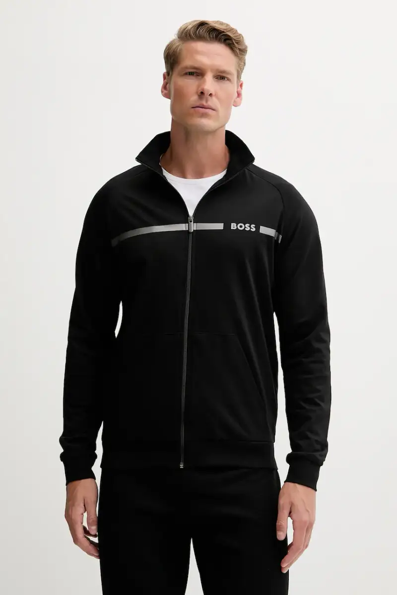 felpa in cotone uomo colore nero 50550561