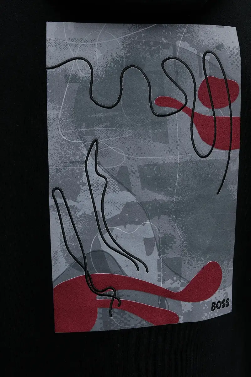 felpa in cotone uomo colore nero con cappuccio 50549682 miniatura 5