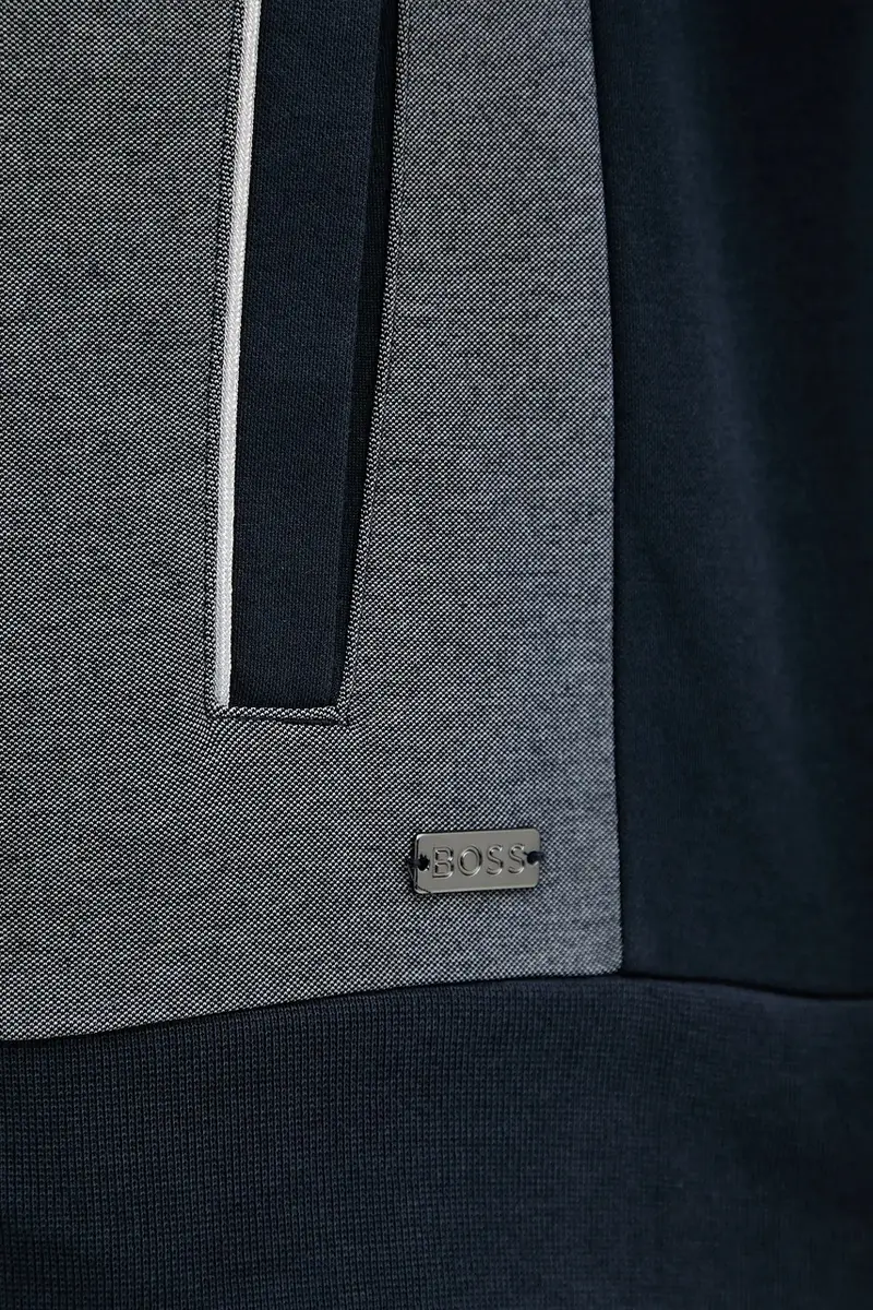 felpa lounge colore nero 50545567 Blu navy miniatura 5