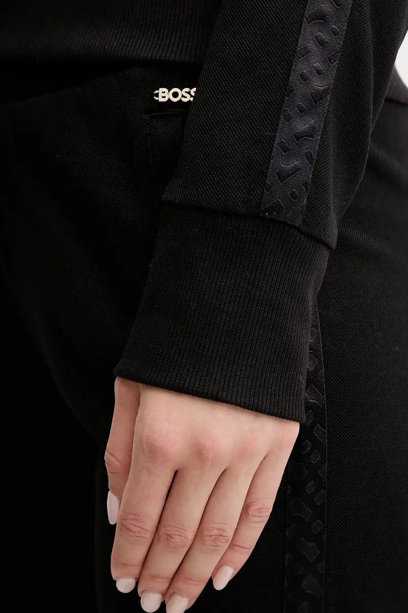 felpa lounge donna colore nero con cappuccio 50545635 miniatura 5