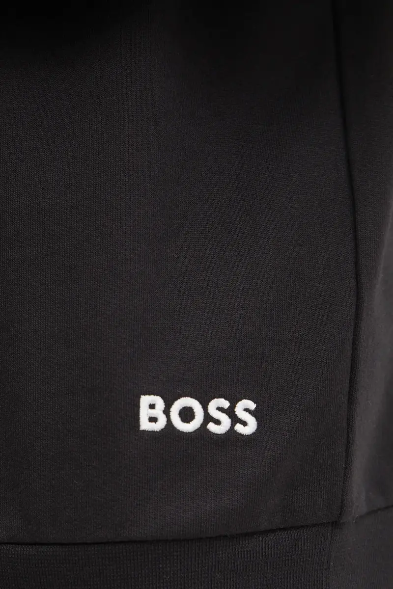 felpa lounge in cotone colore nero 50535787 miniatura 5