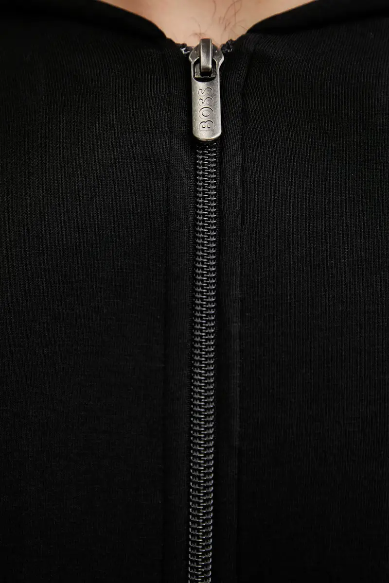 felpa lounge Mix&Match Jacket H Nero miniatura 5